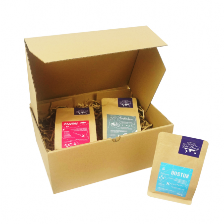 Mix dla początkującego kawosza - Palermo, Amsterdam, Boston