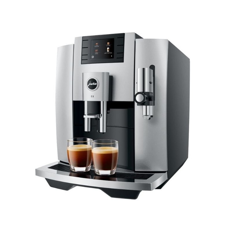 Dzierżawa ekspresu Jura E8  Moonlight Silver