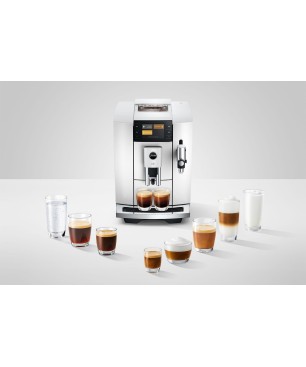 Ekspres Jura E8 Piano White (ED) + 2kg Kawy