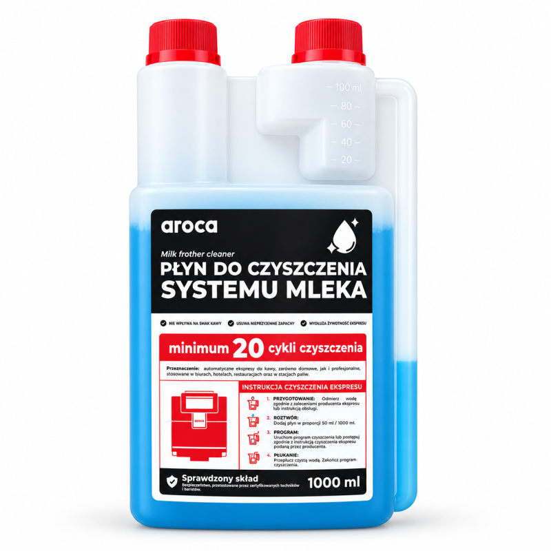 Płyn do czyszczenia systemów mlecznych MilkCleaner 1l - Aroca