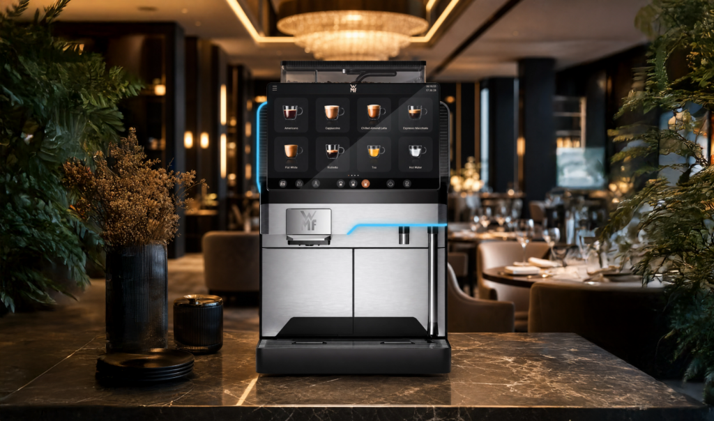 ekspres do kawy wmf elevation 10 ekspres do biura i hotelu dostępny do zakupu lub dzierżawy w firmie Caffedelmondo